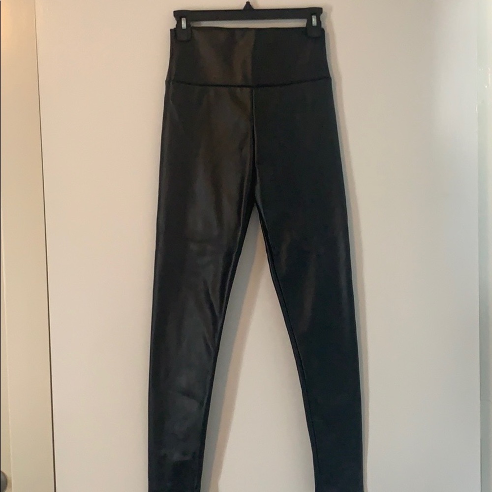 Faux Leather Pants